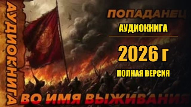 Во имя выживания Аудиокнига 2026 год аудиокнига аудиокниги попаданец попадан