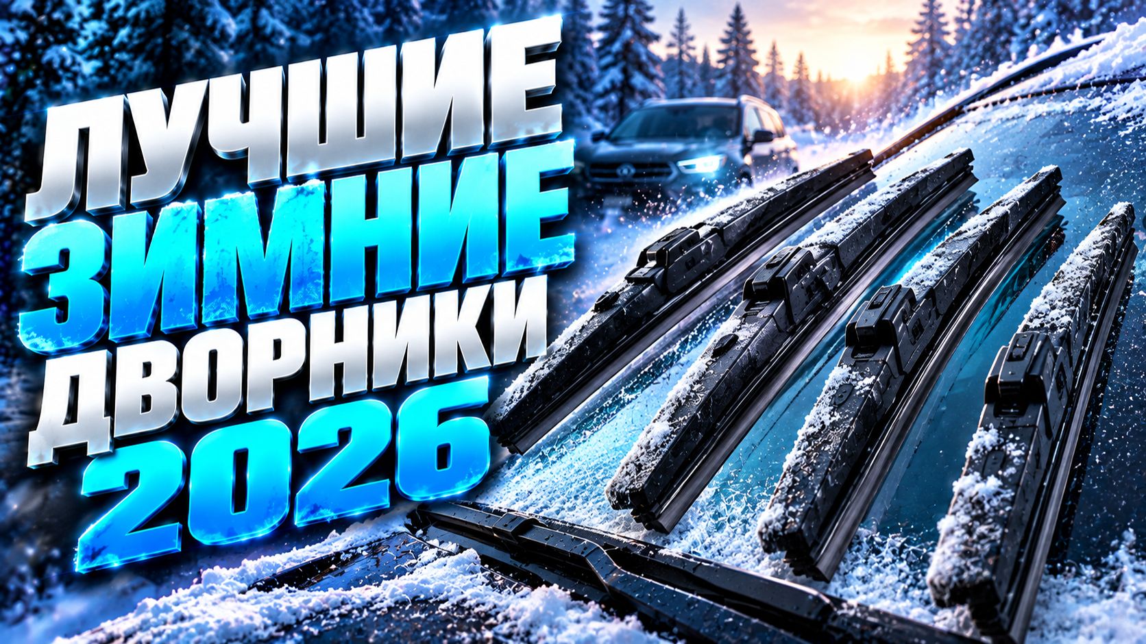 Лучшие зимние дворники 2026 — какие щетки стеклоочистителя купить?
