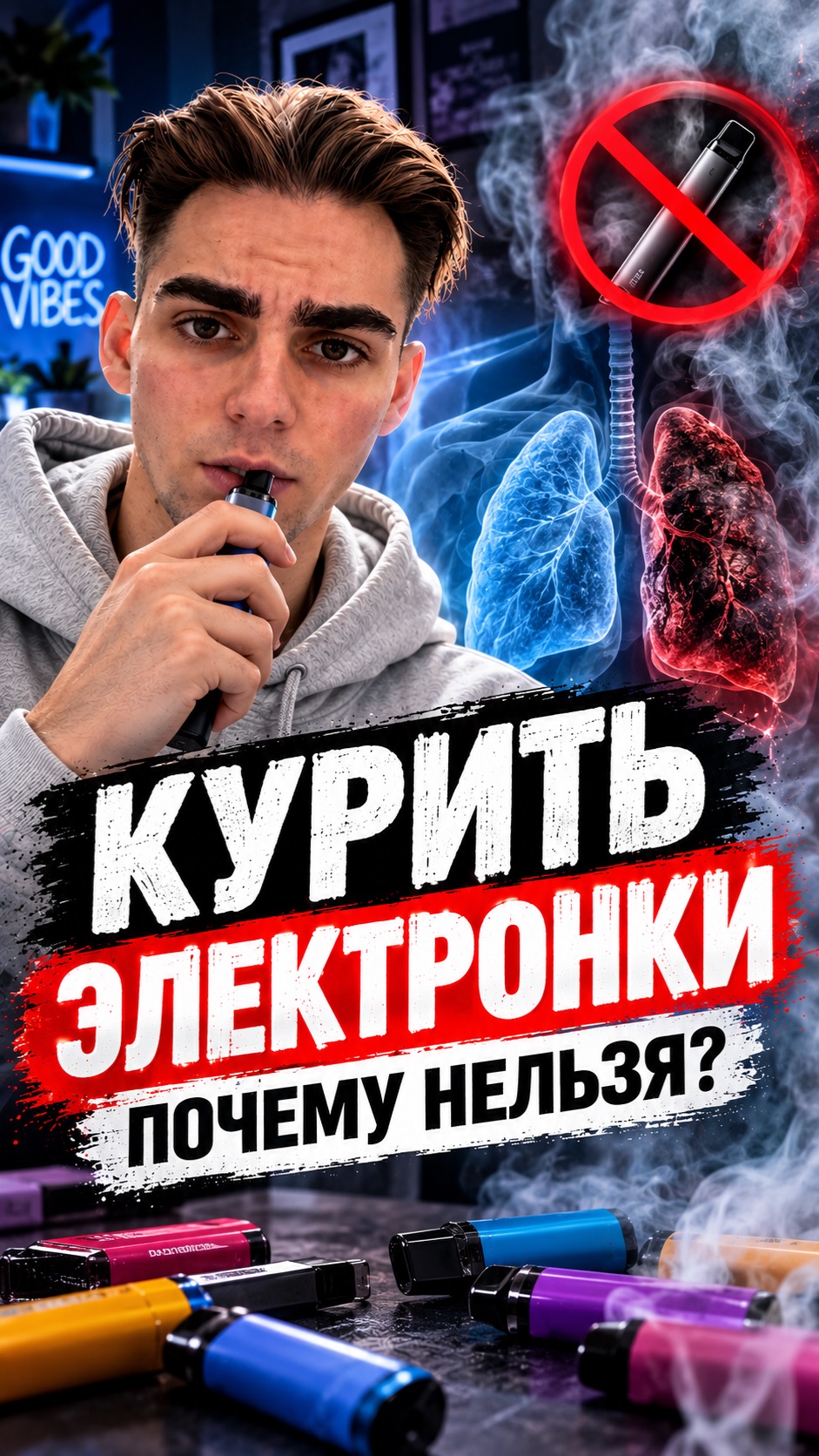 КУРИТЬ ЭЛЕКТРОНКИ | ПОЧЕМУ НЕЛЬЗЯ?