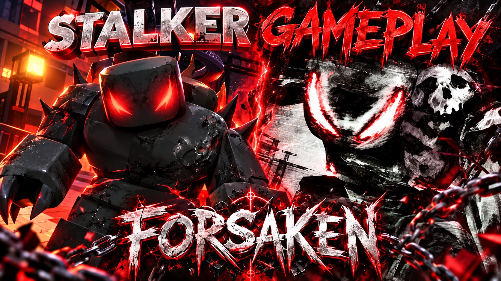 Победа с Грядущим Убийцей-Сталкером - Forsaken: Desolation (Roblox)