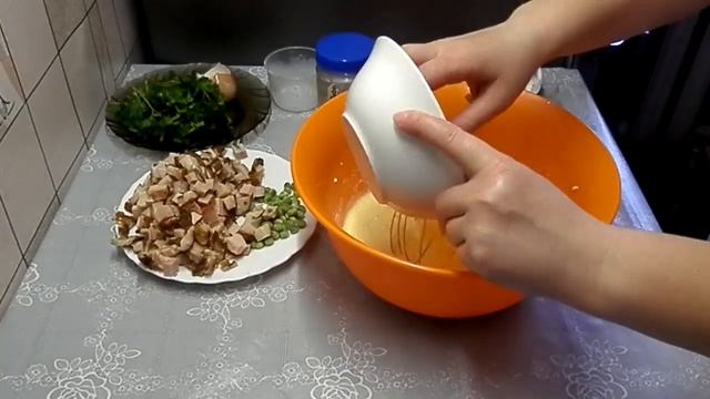 Запеканка из макарон с мясом