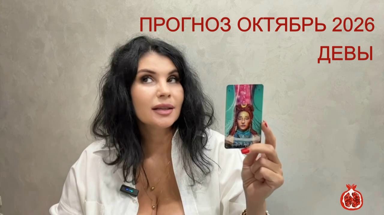 ПРОГНОЗ ТАРО ДЕВЫ на ОКТЯБРЬ 2026