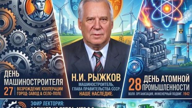 27.09.26 ПЕРВЫЙ РЫЖКОВСКИЙ МАШИНОСТРОИТЕЛЬНЫЙ КОНГРЕСС «ИНДУСТРИЯ 2.0» РЫЖКОВ-ВЕДУТА-КАНТОРОВИЧ
