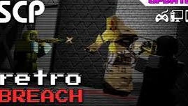 играю в Scp Retro Breach в роблоксе