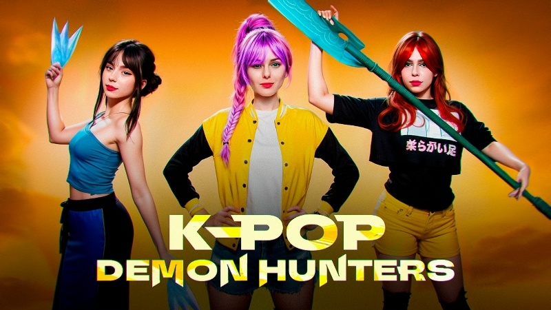 Стали KPOP DEMON HUNTERS в Реальной Жизни! ДАБЛ БАБЛ Double Bubble