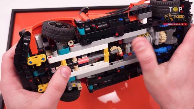 Дисплей ICUANUTY для LEGO Technic (42222) Bugatti Chiron Pur Sport Hypercar