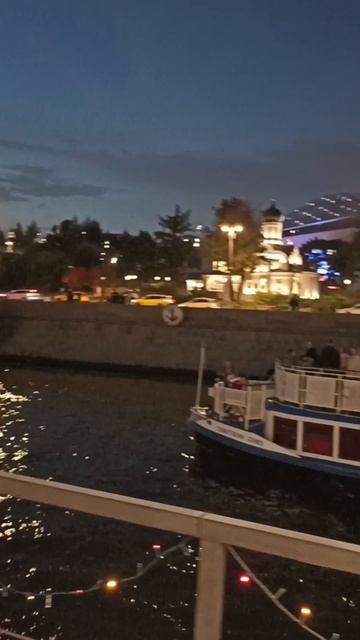 Москва прогулка по воде