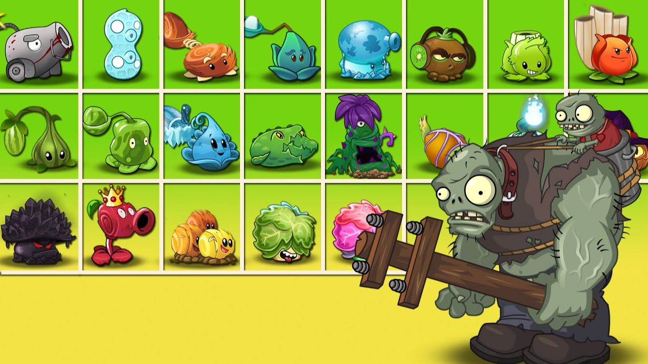 Растения против Зомби-2 Reflourished  PvZ-2 Plants Vs Zombies ПвЗ [36]