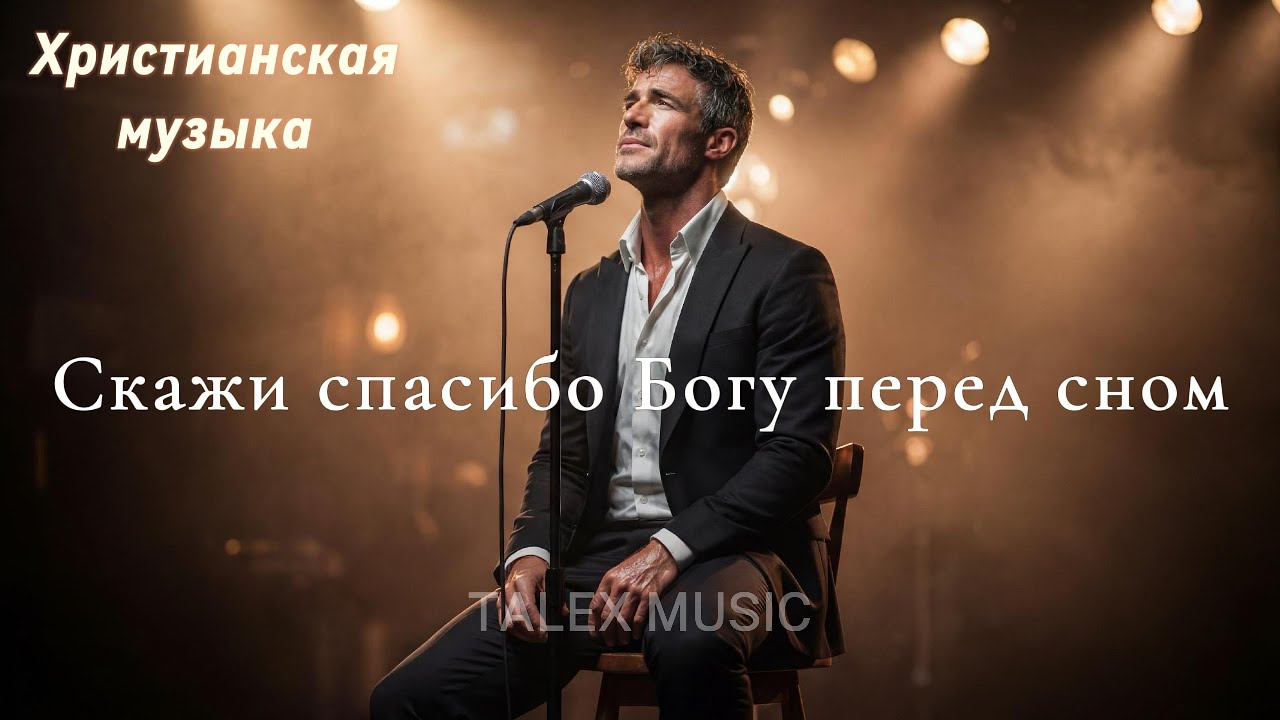 Скажи спасибо Богу перед сном!🎵 Новая Христианская Песня 2026 #gospelmusic #christiansong #faith