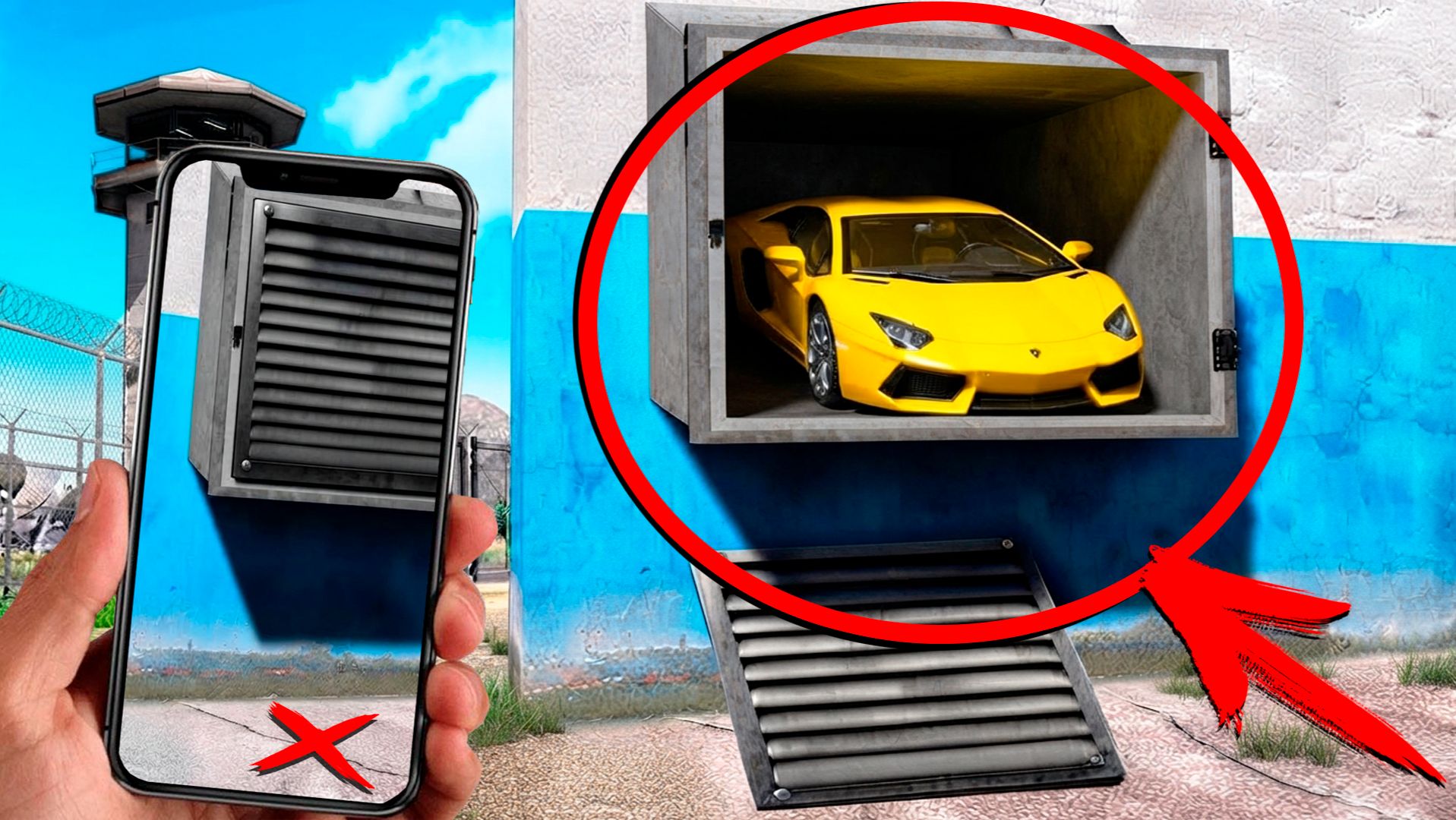 Битва за тачку в ГТА 5! Кто первый найдет по фото спрятанную машину в Rmrp GTA 5 Online