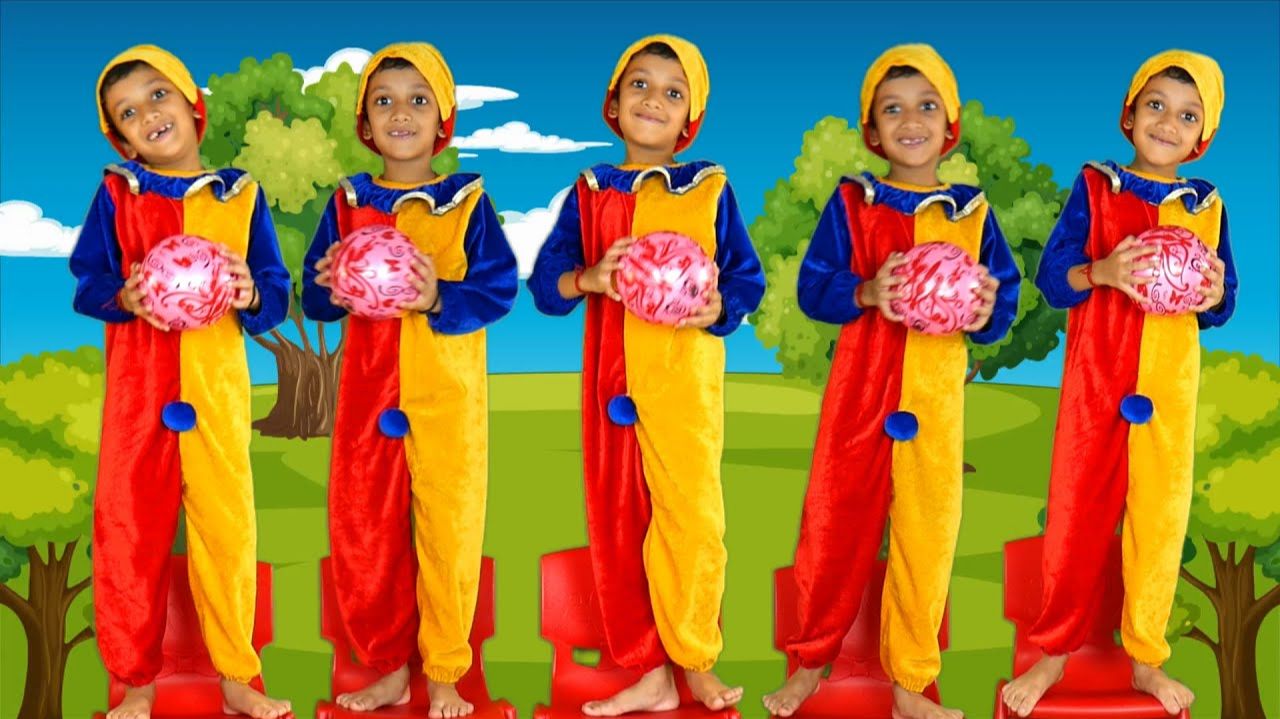 пять маленьких детей # Five Little Babies # детская песенка от Kuku And Cucudu На Русском