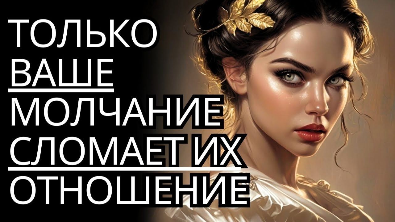 СРОЧНО# Только ваше молчание разрушит их ОТНОШЕНИЕ # Стоическая психология