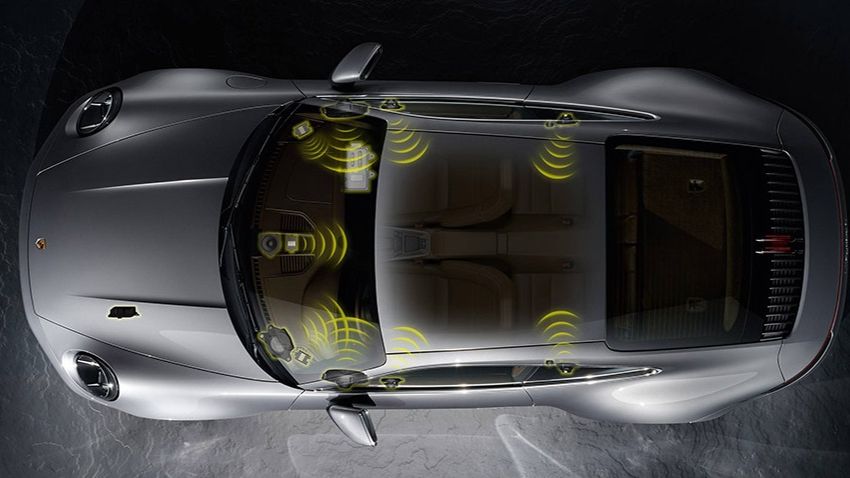 Burmester PORSCHE 911 (992) 3D High-End Surround Sound System.PORCHE-UPGRADE.RU