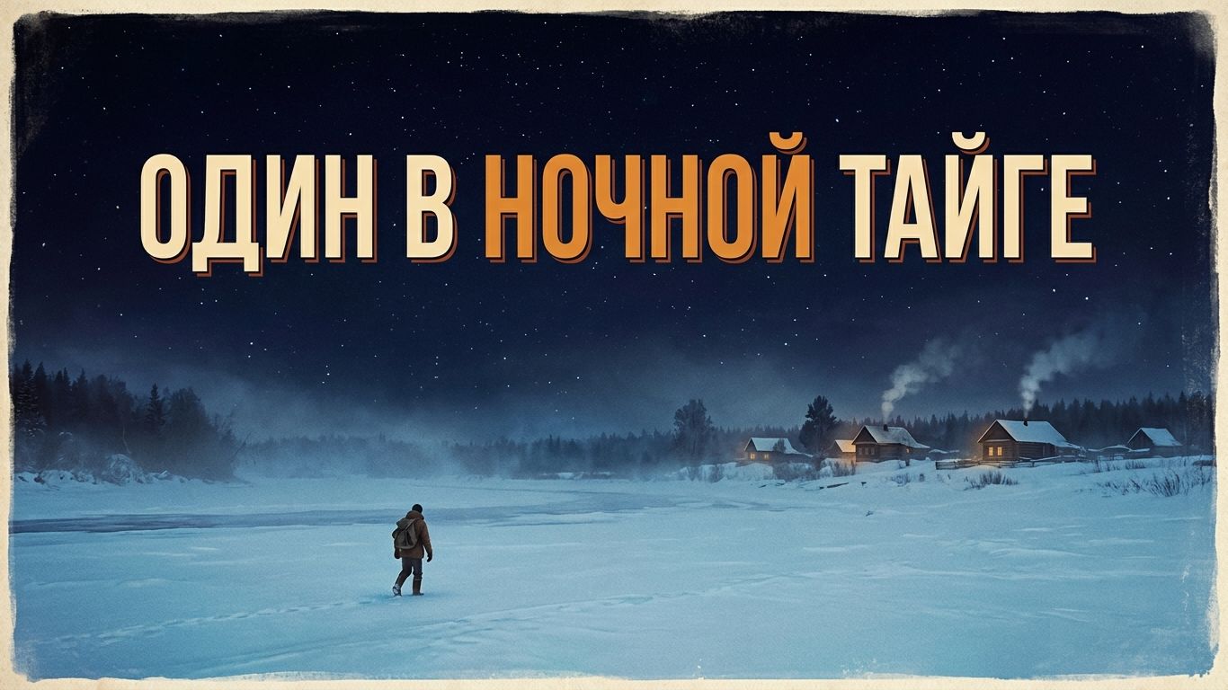 ОГОНЁК В НОЧИ | Таёжный рассказ