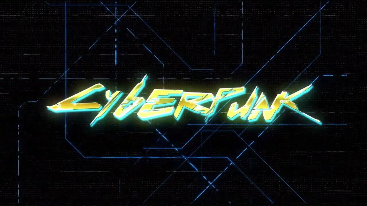 Интро Cyberpunk 2077 V2 в стиле киберпанк Заставки на заказ Пример