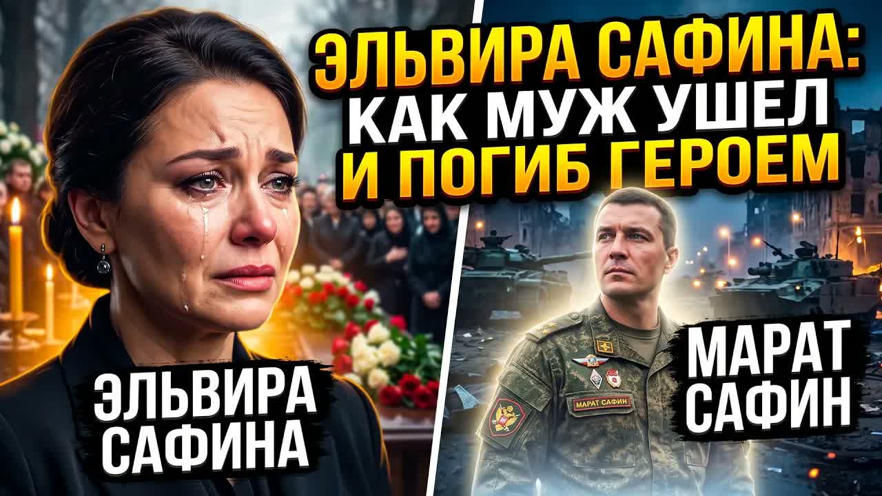 Известная певица Эльвира Сафина сообщила о трагической гибели своего супруга Марата Сафина, который