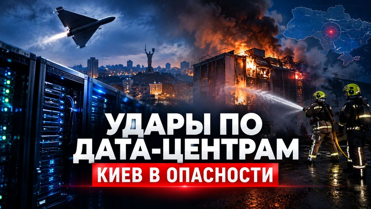 УДАРЫ ПО ДАТА-ЦЕНТРАМ В КИЕВЕ
