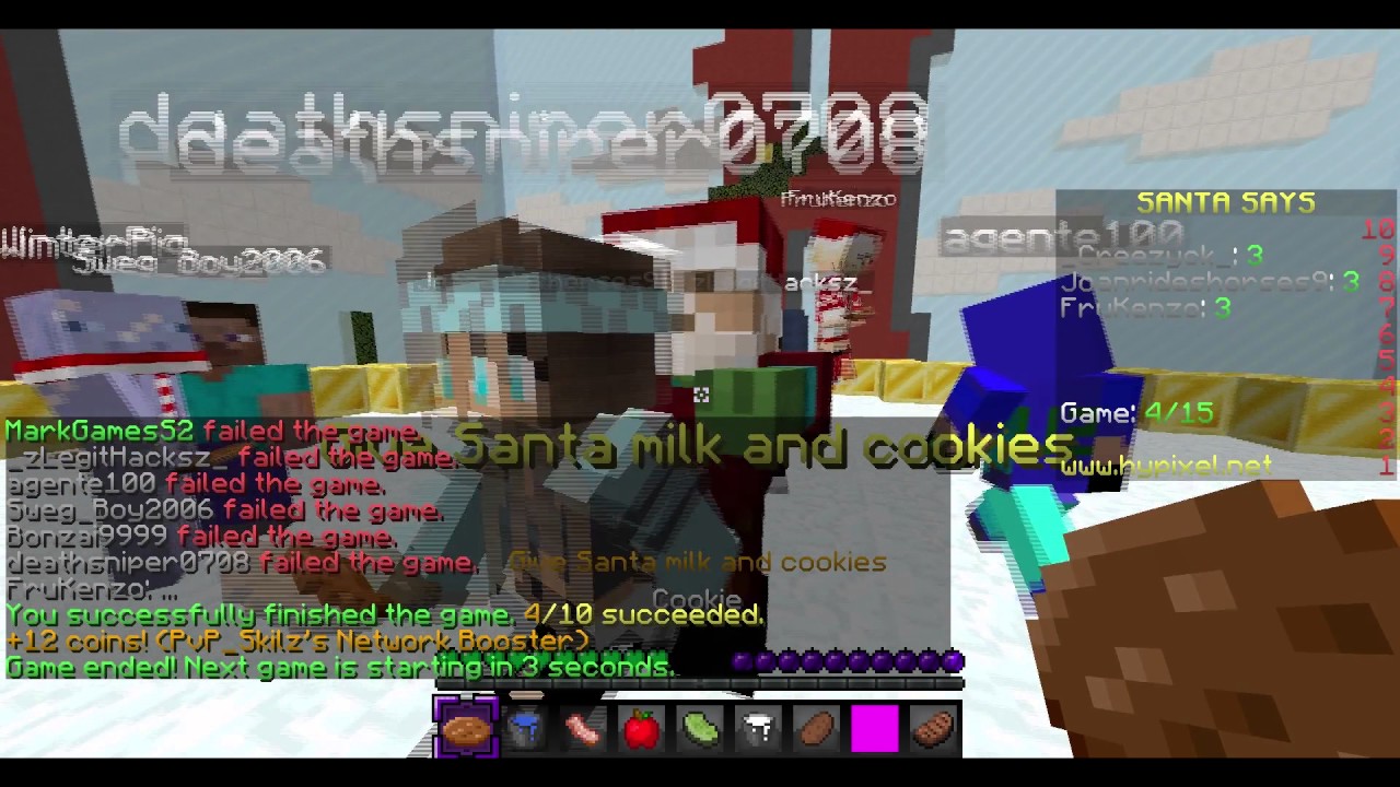 SANTA SAYS | САМА ОРИГИНАЛЬНОСТЬ! | HYPIXEL