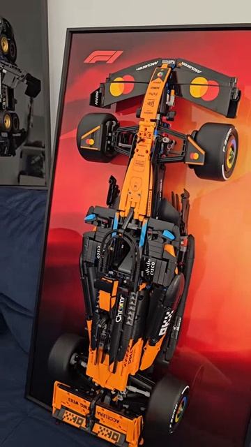 ICUANUTY Display Wallboard для LEGO Technic McLaren MCL39 F1 Car (42228)