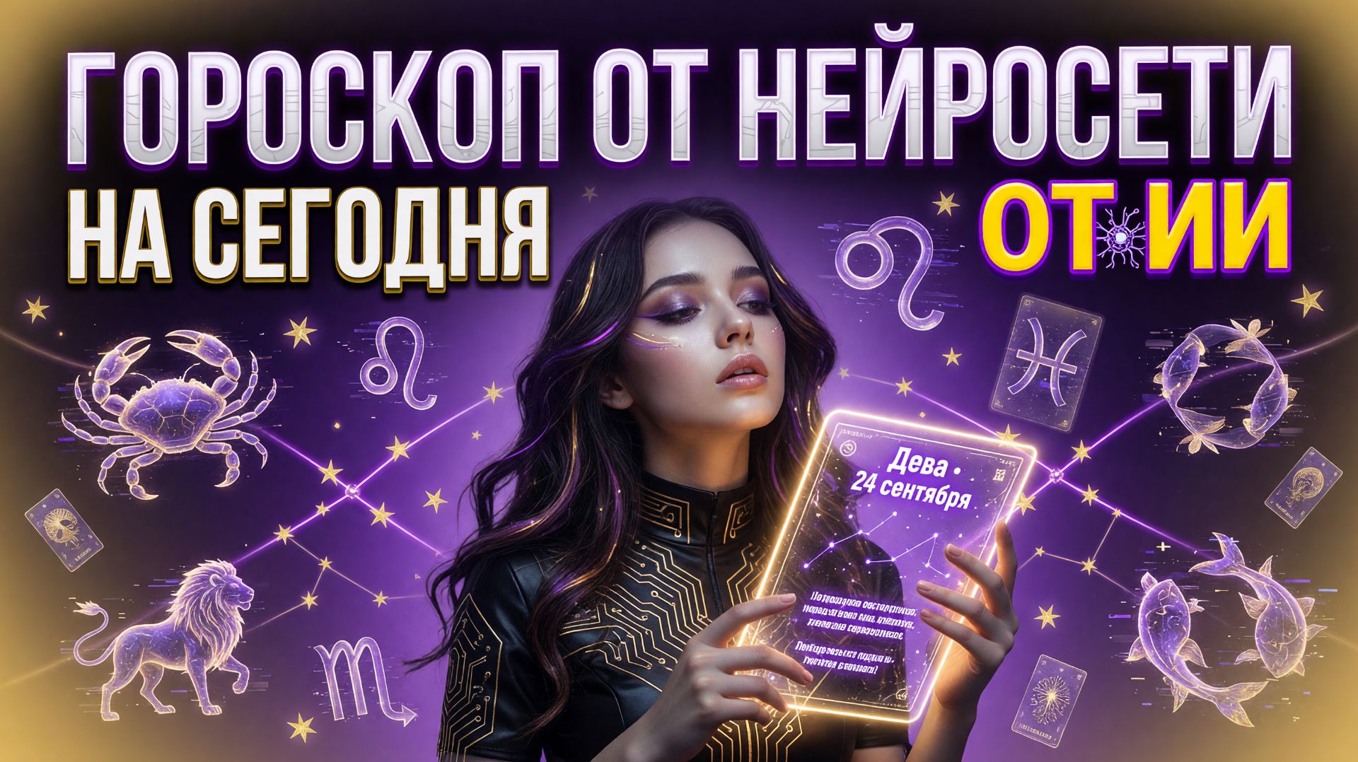 Гороскоп от нейросети на сегодня: как узнать Гороскоп от ИИ?