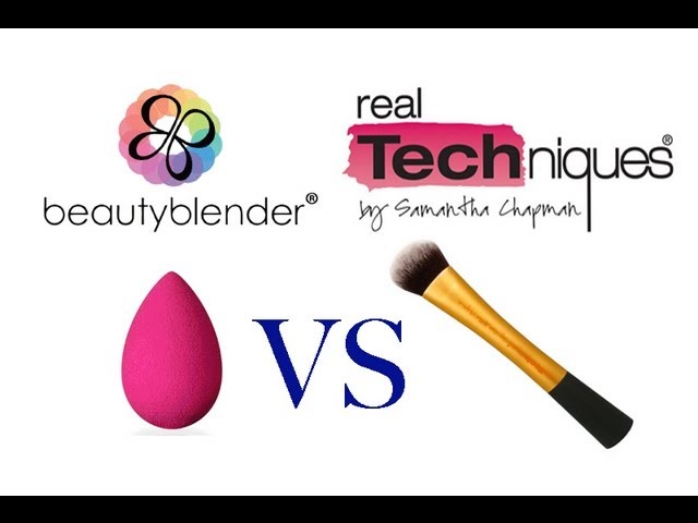 Обзор Beauty Blender VS Expert Face Brush By Real Techniques +Контурирование