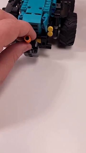 LEGO Technic Трактор с плугом MOC (42227)[632 детали] Альтернативная сборка для Jeep Wrangler Rubico