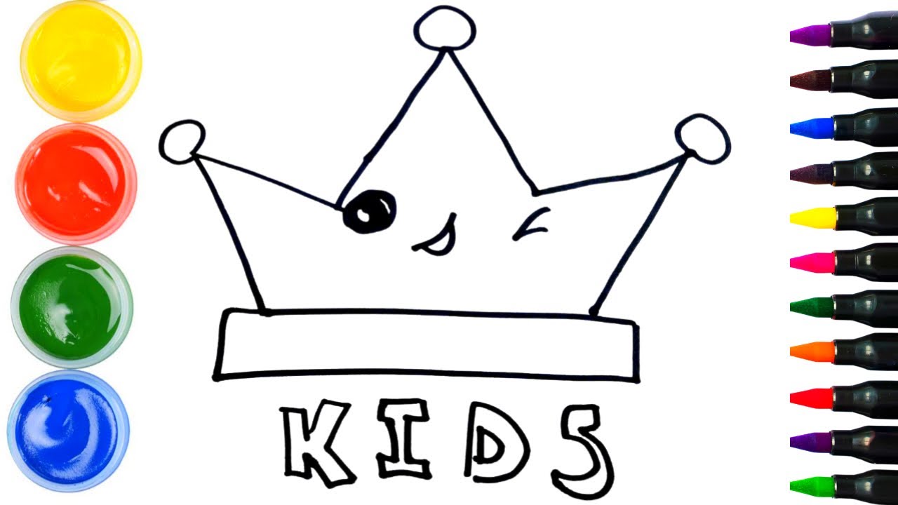 Нарисуйте Картинку Короны Для Детей Draw A Picture Of A Crown For Kids