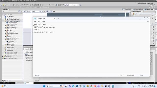03 Аппаратная конфигурация для канала Modbus