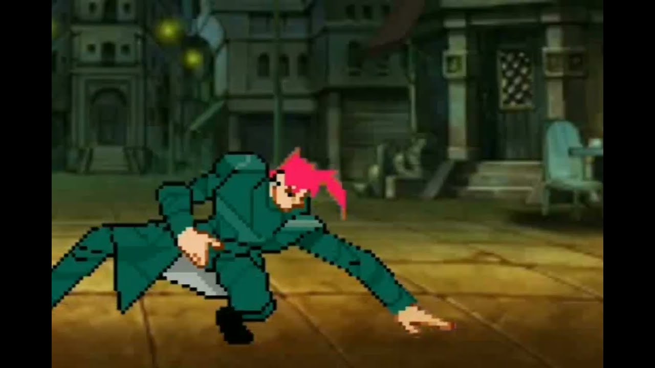 Джотаро против Какёина At2 Dc2 Sprite Animation