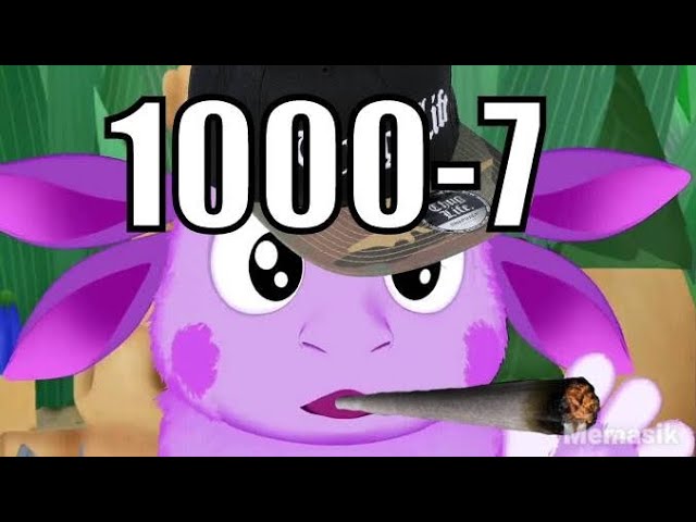 Лунтик 1000-7 песня