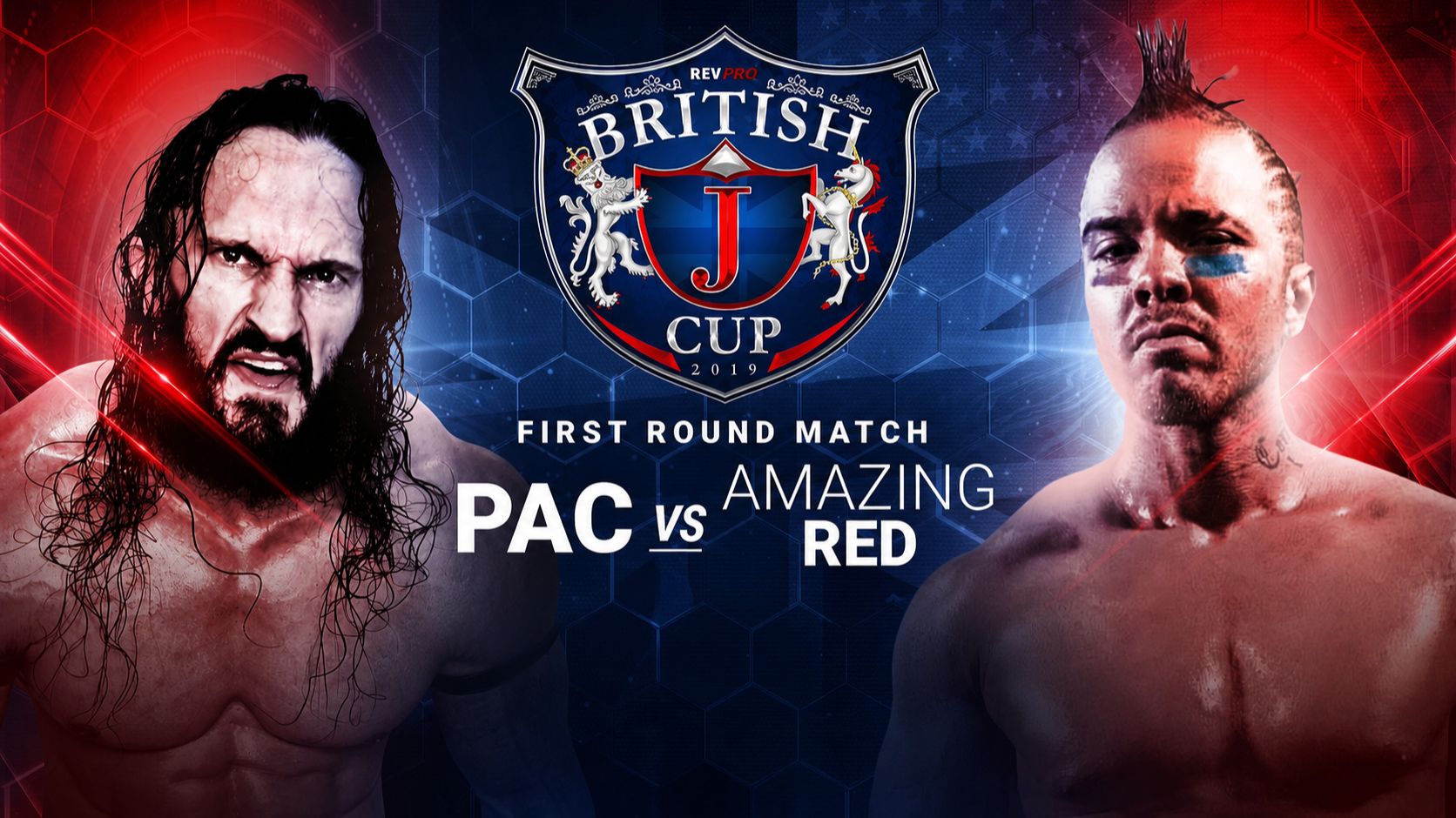 PAC Vs Amazing Red (RevPro British J Cup, 2019)