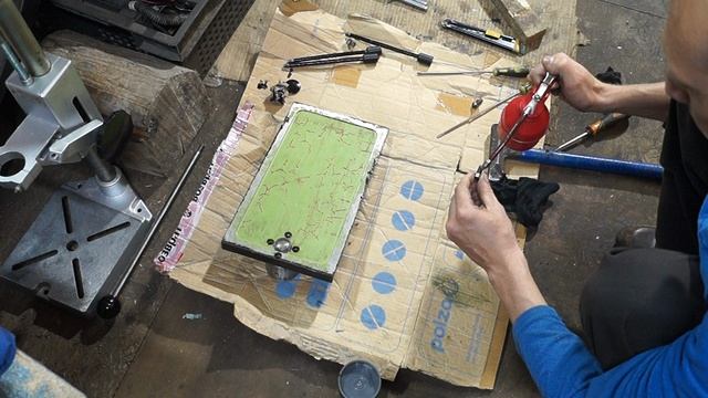 Сборка сверлильной стойки СССР БСУ2