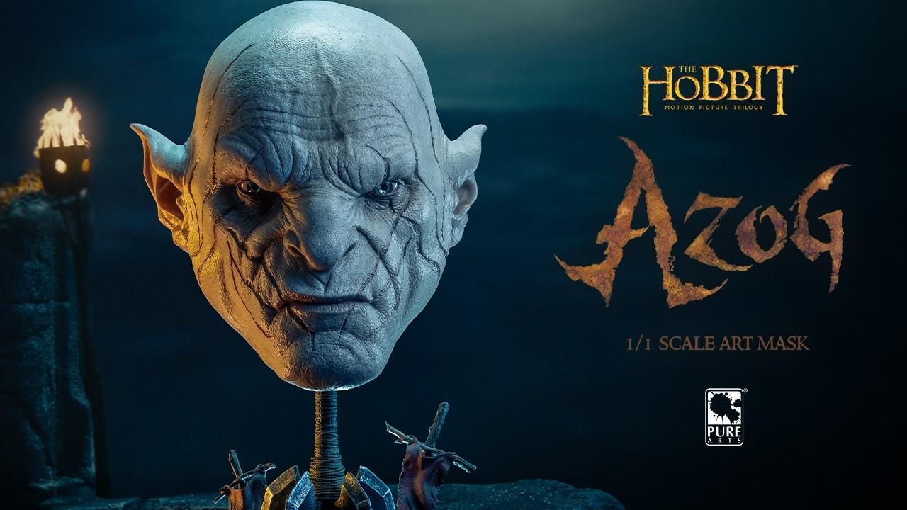 The Hobbit Azog The Defiler Art Mask Exclusive Edition Official Trailer By PureArts!