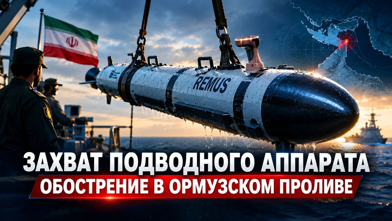 ИРАН ЗАХВАТИЛ ВТОРОЙ АМЕРИКАНСКИЙ ПОДВОДНЫЙ АППАРАТ