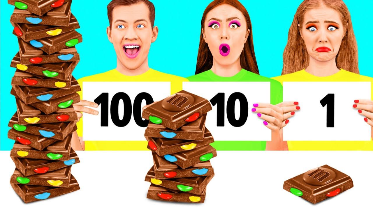 100 Слоев еды Челлендж # Битвы с едой
