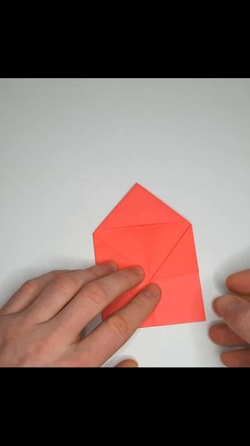 Попробуй сделать такое бумажное сердце!  #origami #craft