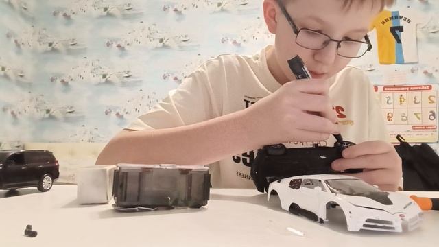 Модификация машинки Bugatti