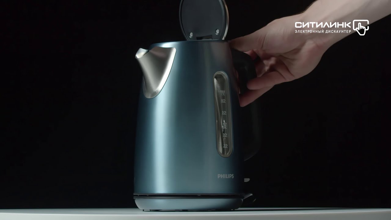 Обзор чайника электрического PHILIPS HD9358/11 | Ситилинк