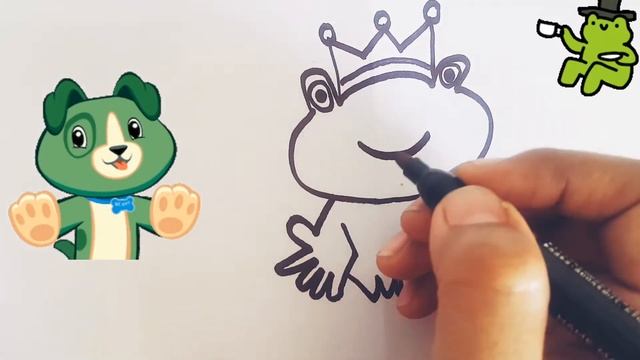 How To Draw A FROG/Easy Drawing For Kids/كيفية رسم الضفدع/Как нарисовать ЛЯГУШКУ/bolalar Rasmlari