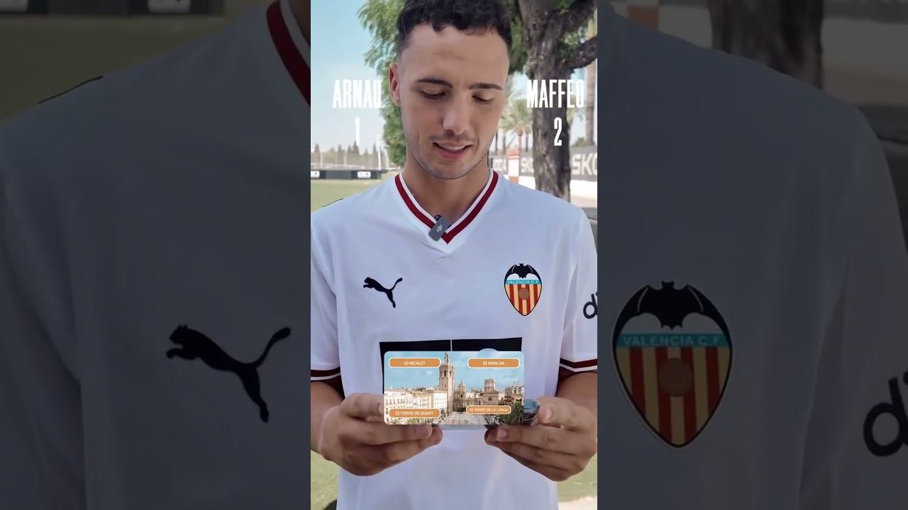 Test De Valencianía Arnau Y Maffeo Ponen A Prueba Su Conocimiento De Valencia ✅| VALENCIA CF