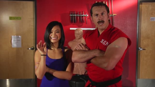 Master Ken Vs. The Karate Hottie