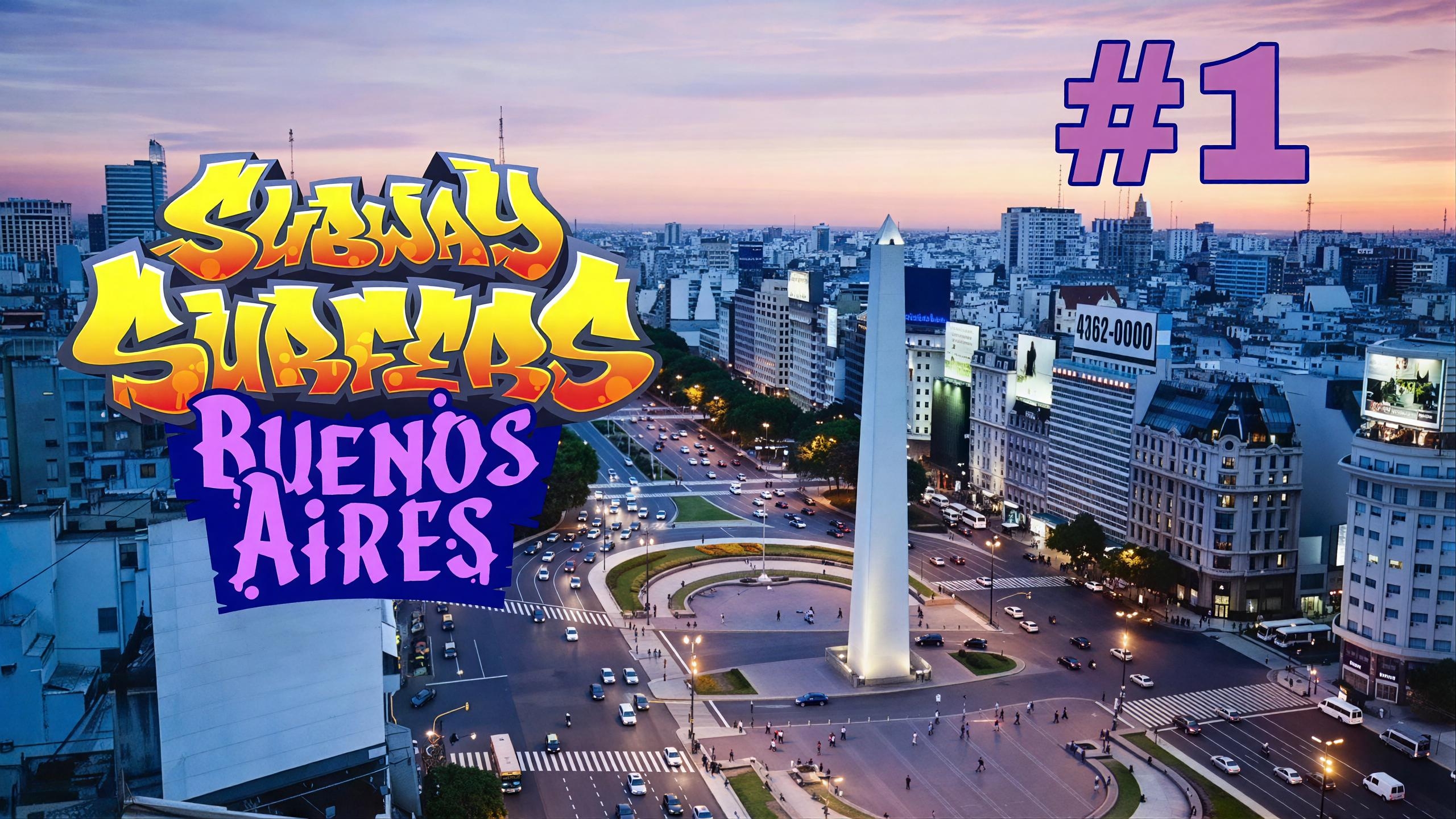 Subway Surfers 2026: Buenos Aires - Gameplay #1