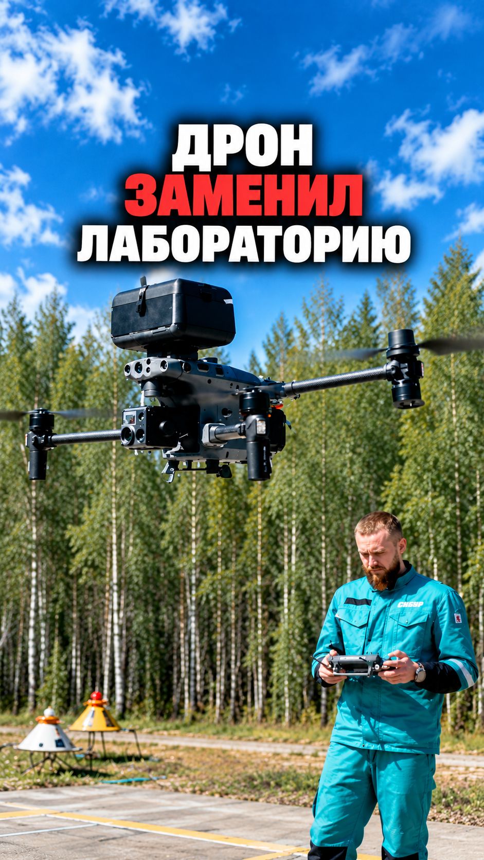 В СИБУРе создали дрон для поиска утечек в трубопроводе под водой
