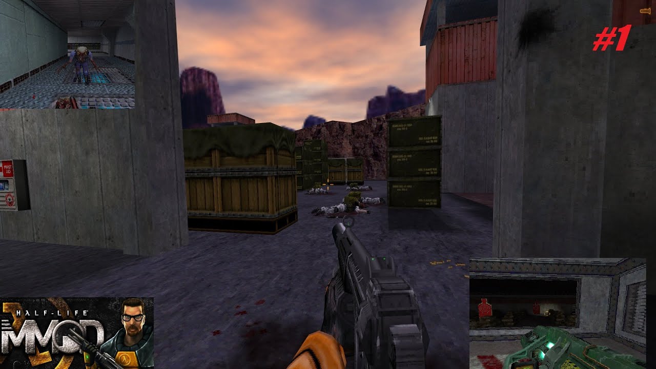 Вышел Half Life MMod в Steam .Смотр часть 1 Стрельбище и уровни 1-5