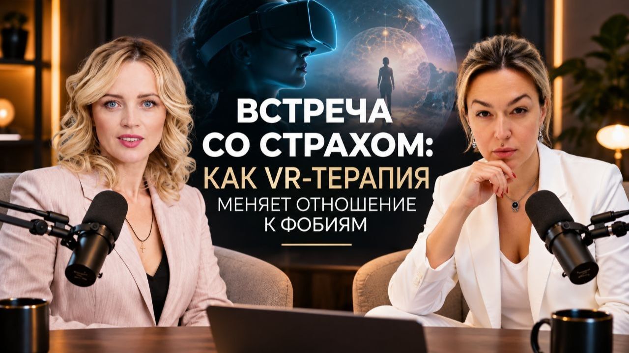 🎙️ВСТРЕЧА СО СТРАХОМ: КАК VR-ТЕРАПИЯ МЕНЯЕТ ОТНОШЕНИЕ К ФОБИЯМ