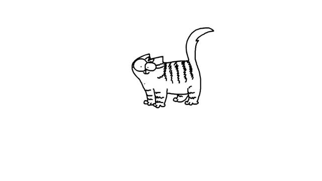 Simon Draws- Tabby Cats