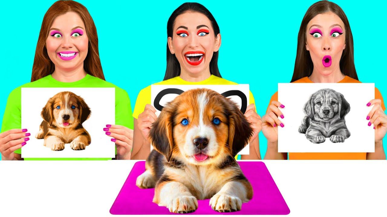 Кто Лучше Нарисует Предмет Получит Его  Смешные Ситуации с Едой от Fun Teen