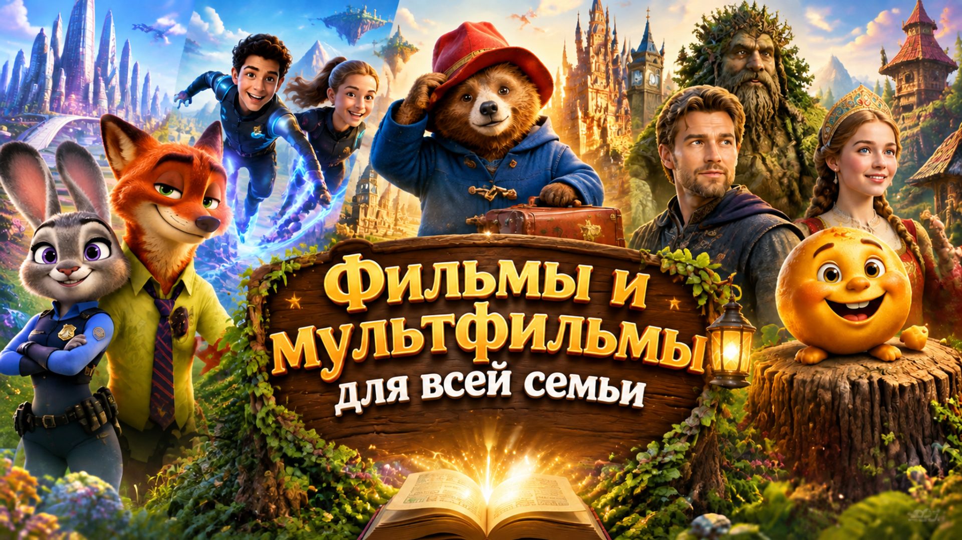 Фильмы и сказки для всей семьи