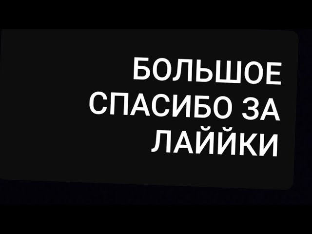 Вы поставили очень много лайкосов спс братишки и сестришки я очень рад