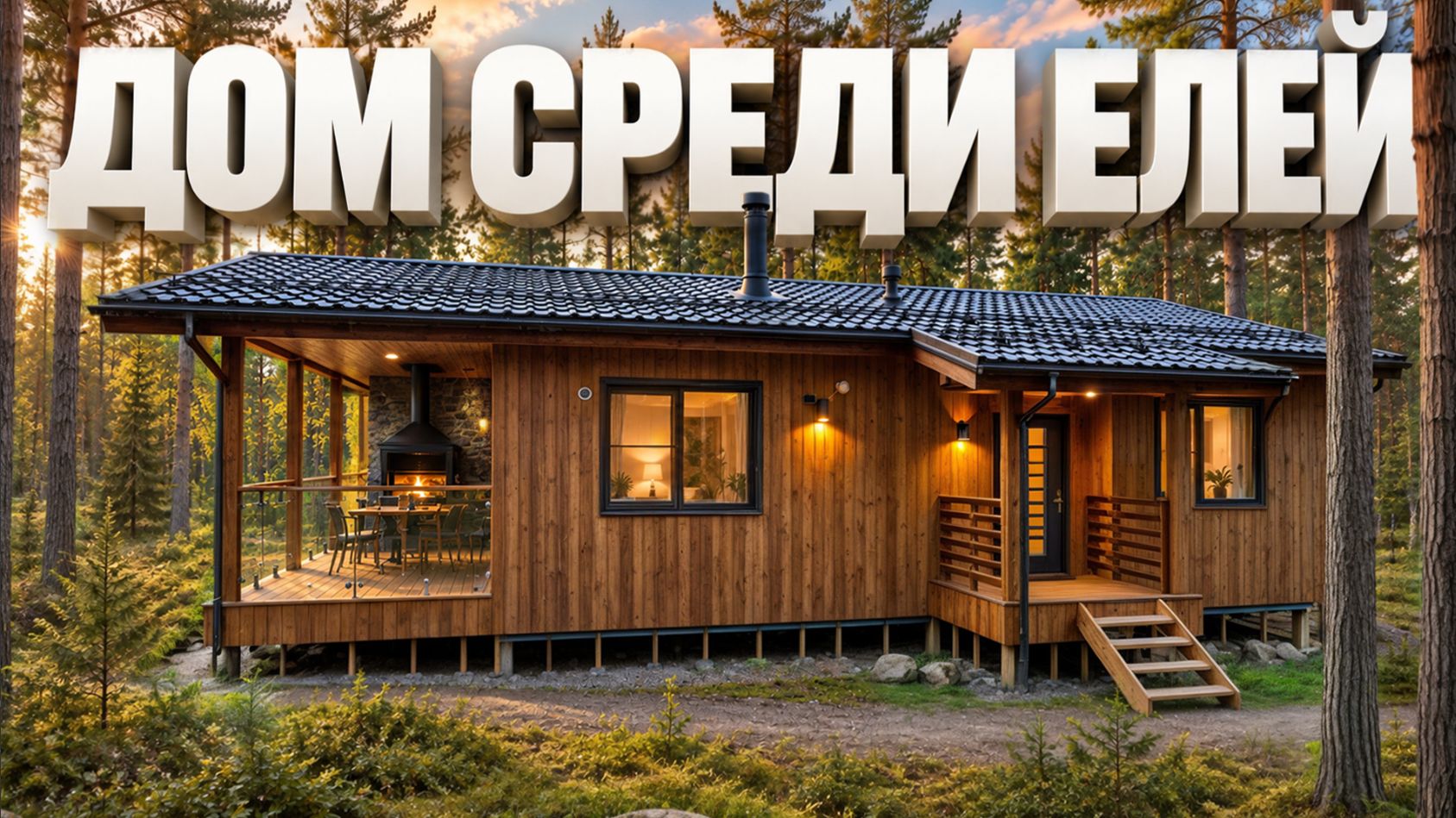 Построили ДОМ МЕЧТЫ в лесу! Как решиться на переезд и не совершить ошибки при строительстве дома
